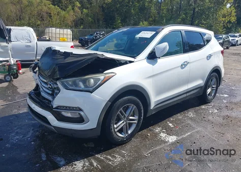 2017 Hyundai Santa Fe Sport 2.4L z USA, uszkodzony, nr VIN 5XYZU3LB0HG464745